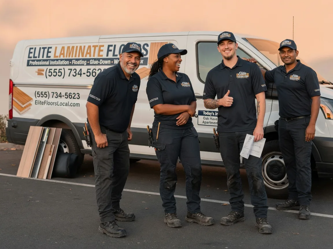 Laminate flooring installation company in Donnybrook, ND